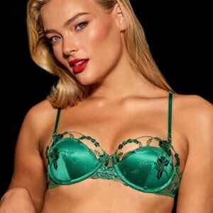 Honey Birdette Emerald Lingerie Set